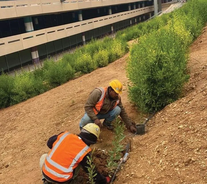 الالتزام البيئي في الموقع